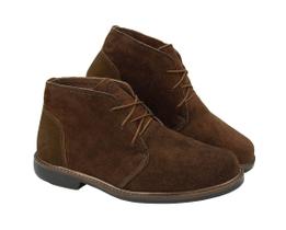 Bota Coturno Masculina Cano Baixo Marrom Denver Bota Coturno Masculina Cano Baixo Marrom Denver