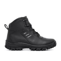 Bota Coturno Masculina Militar Trilha Costurado Couro Bota Coturno Masculina Militar Trilha Costurado Couro