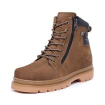 Bota Coturno Masculina Modelo Moderno Sola Tratorada Robusta Estilosa e Confortável