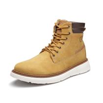 Bota Coturno Masculina Nobuck Zíper Confortável Casual