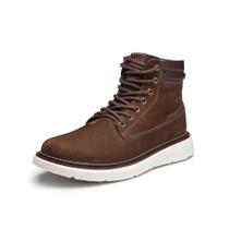 Bota Coturno Masculina Nobuck Zíper Confortável Casual