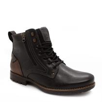 Bota Coturno Masculina Pegada 180745 Preta