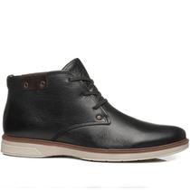 Bota Coturno Masculina Pegada Social Couro Original Calce Fácil
