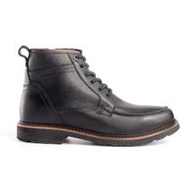 Bota Coturno Masculina Rafarillo Couro Aumenta Altura Lisa Bota Coturno Masculina Rafarillo Couro Aumenta Altura Lisa