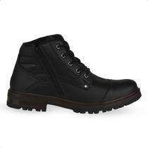 Bota Coturno Masculina ziper calce facil Wonder Garagi 3112 Bota Coturno Masculina ziper calce facil Wonder Garagi 3112