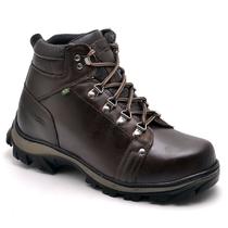 Bota Coturno Masculino Adventure Couro Palmilha em Gel Bota Coturno Masculino Adventure Couro Palmilha em Gel