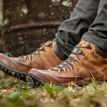 Bota Coturno Masculino Adventure Militar Trilha Em Couro Bota Coturno Masculino Adventure Militar Trilha Em Couro