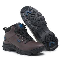 Bota Coturno Masculino Adventure Super Leve Reforçada Confortável Macia NL072