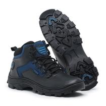 Bota Coturno Masculino Adventure Super Leve Reforçada Confortável Macia NL072