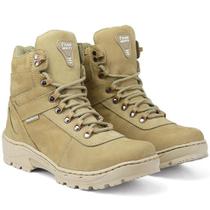 Bota Coturno Masculino Cano Médio Com Cadarço