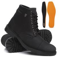 Bota Coturno Masculino Casual Conforto Cano Médio