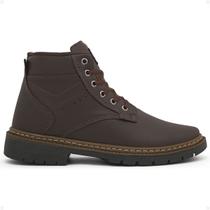 Bota Coturno Masculino Casual Solado Tratorado Macio e Confortável Adventure Engenheiro Obra - Old Tribe