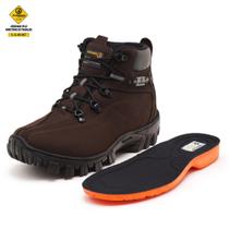 Bota Coturno Masculino Com C.A Epi Couro Legítimo Adventure - New Shoes