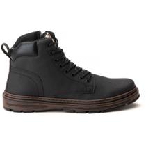 Bota Coturno Masculino Costurada Ferraroni Preto