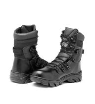 Bota Coturno Masculino Couro Legitimo Militar Tático Bope Confortável 280