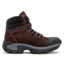 Bota Coturno Masculino Couro Striker Seguranca Biqueira PVC