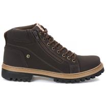 Bota Coturno Masculino Ferraroni Café