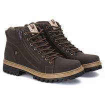 Bota Coturno Masculino Ferraroni Vegano Couro Eco Solado de Borracha Costurado Envio Imediato Bota Coturno Masculino Ferraroni Vegano Couro Eco Solado de Borracha Costurado Envio Imediato