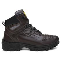 Bota Coturno Masculino Motoqueiro Semi Impermeável Refletiva