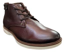Bota Coturno Masculino Pegada Em Couro Confortável 126751