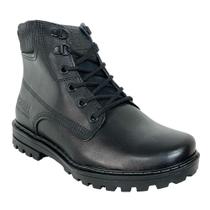 Bota Coturno Masculino Pegada Jungle Couro Preto 181502-06