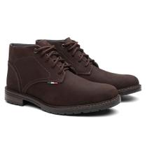 Bota Coturno Masculino Solado Costurado Cano Médio Bota Coturno Masculino Solado Costurado Cano Médio