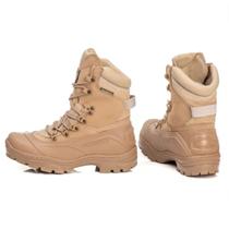 Bota Coturno Masculino Tatico Militar Segurança Caminhada Policial Acero Tiger Pró Desert Areia N39