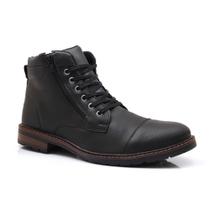 Bota Coturno Masculino Zíper Casual Elegante da Moda BT004