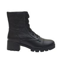 Bota Coturno Matelassê Couro Rock Legacy Dayane Magalhães Preta Bota Coturno Matelassê Couro Rock Legacy Dayane Magalhães Preta
