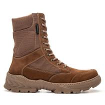 Bota Coturno Militar Couro Leopard Padrão Exército Brasileiro Bota Coturno Militar Couro Leopard Padrão Exército Brasileiro