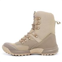 Bota Coturno Militar Extra Leve Acero Modelo One Desert Cano Alto