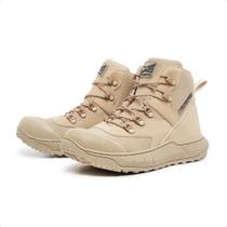 Bota Coturno Militar Extra Leve Acero One Mid Desert Cano Curto Bota Coturno Militar Extra Leve Acero One Mid Desert Cano Curto
