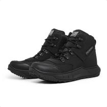 Bota Coturno Militar Extra Leve Acero One Mid Preto Cano Curto Bota Coturno Militar Extra Leve Acero One Mid Preto Cano Curto