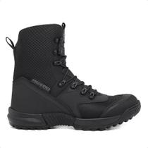 Bota Coturno Militar Extra Leve Acero One Preto Cano Alto