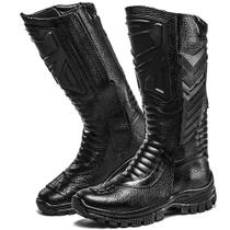 Bota Coturno Militar JLA Tática Samu Rocam Masculino Em Couro Bovino Legítimo