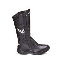 Bota Coturno Militar Masculino Cano Alto Motoqueiro Motociclista Confortável Proteção Macia