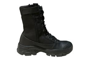 bota coturno militar tatico motociclista em couro legitimo preto bota coturno militar tatico motociclista em couro legitimo preto