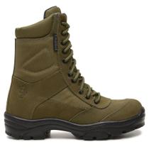 Bota Coturno Militar ThaBel Invader Verde Oliva