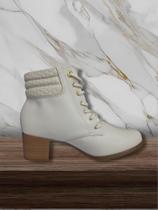 Bota Coturno Modare Salto Bloco Feminina 7072103