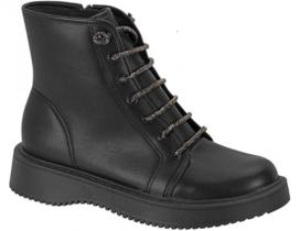 Bota Coturno Moleca Calce Fácil Strass Fecho 5339.110 Bota Coturno Moleca Calce Fácil Strass Fecho 5339.110
