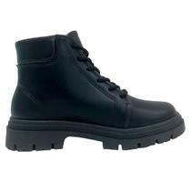 BOTA /Coturno Moleca Tratorado Salto Baixo Feminino BOTA /Coturno Moleca Tratorado Salto Baixo Feminino