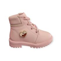 Bota Coturno Molekinha Infantil Menina - Multicores - Tam 18 ao 25 - Ref 2126.532 Bota Coturno Molekinha Infantil Menina - Multicores - Tam 18 ao 25 - Ref 2126.532