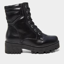 Bota Coturno Mooncity Cano Médio Feminina