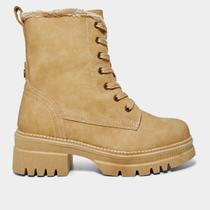 Bota Coturno Mooncity Cano Médio Feminina