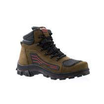 Bota Coturno Motociclista Couro Masculino Conforto Dia 2050 Bota Coturno Motociclista Couro Masculino Conforto Dia 2050