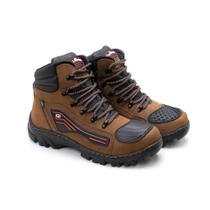 Bota Coturno Motociclista Couro Masculino Conforto Dia a Dia - Bell Boots