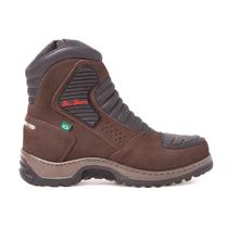 Bota Coturno Motociclista Masculino Conforto 3000 Chocolate Bota Coturno Motociclista Masculino Conforto 3000 Chocolate