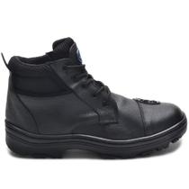 Bota Coturno Motociclista protetor marcha Couro Legitimo Bota Coturno Motociclista protetor marcha Couro Legitimo
