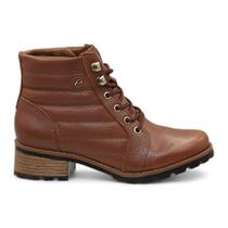 Bota Coturno Pegada em Couro Feminina 28141302
