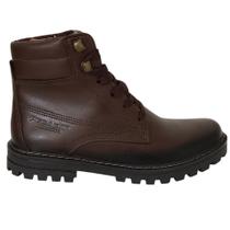 Bota Coturno Pegada Masculino Em Couro Original Casual Adventure Cano Médio Antiderrapante Tamanho:39Cor:Tabaco Bota Coturno Pegada Masculino Em Couro Original Casual Adventure Cano Médio Antiderrapante Tamanho:39Cor:Tabaco